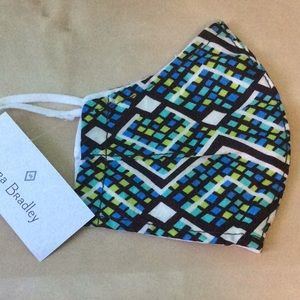 New Vera Bradley Rain Forest cotton face mask NWT